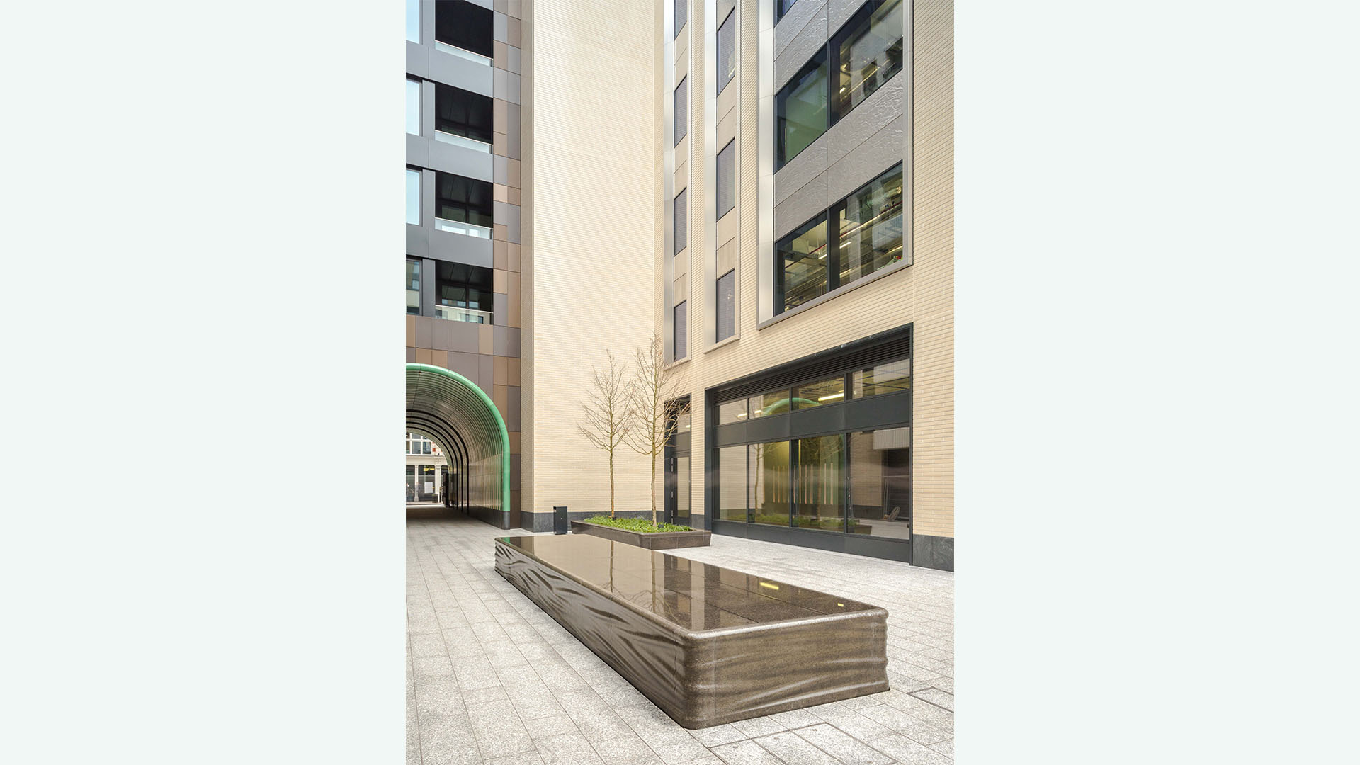 RF, RC, SSC | Rathbone Square - London | Elementfassade aus Edelstahl