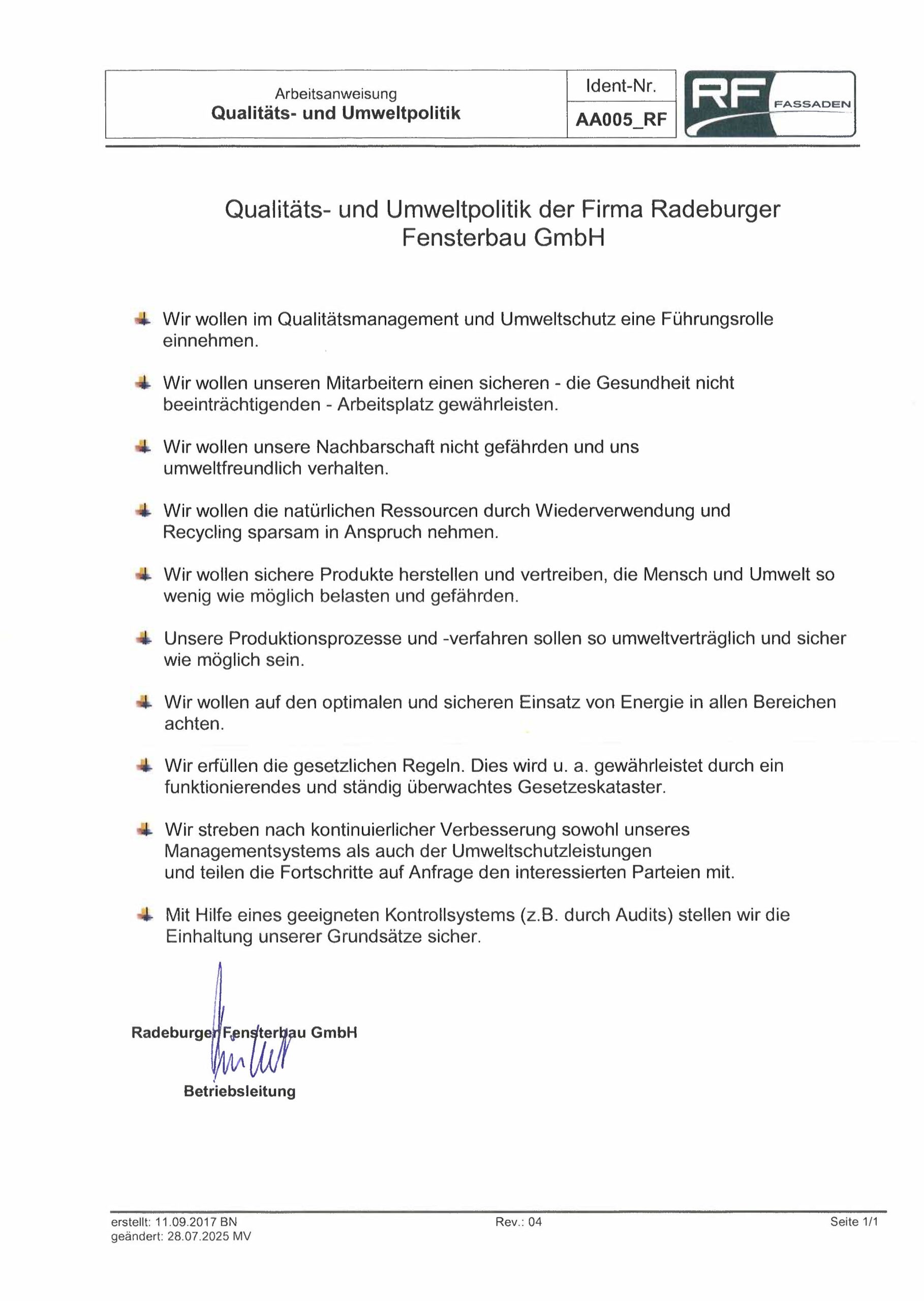 AA005_RF Qualitäts- und Umweltpolitik_2026